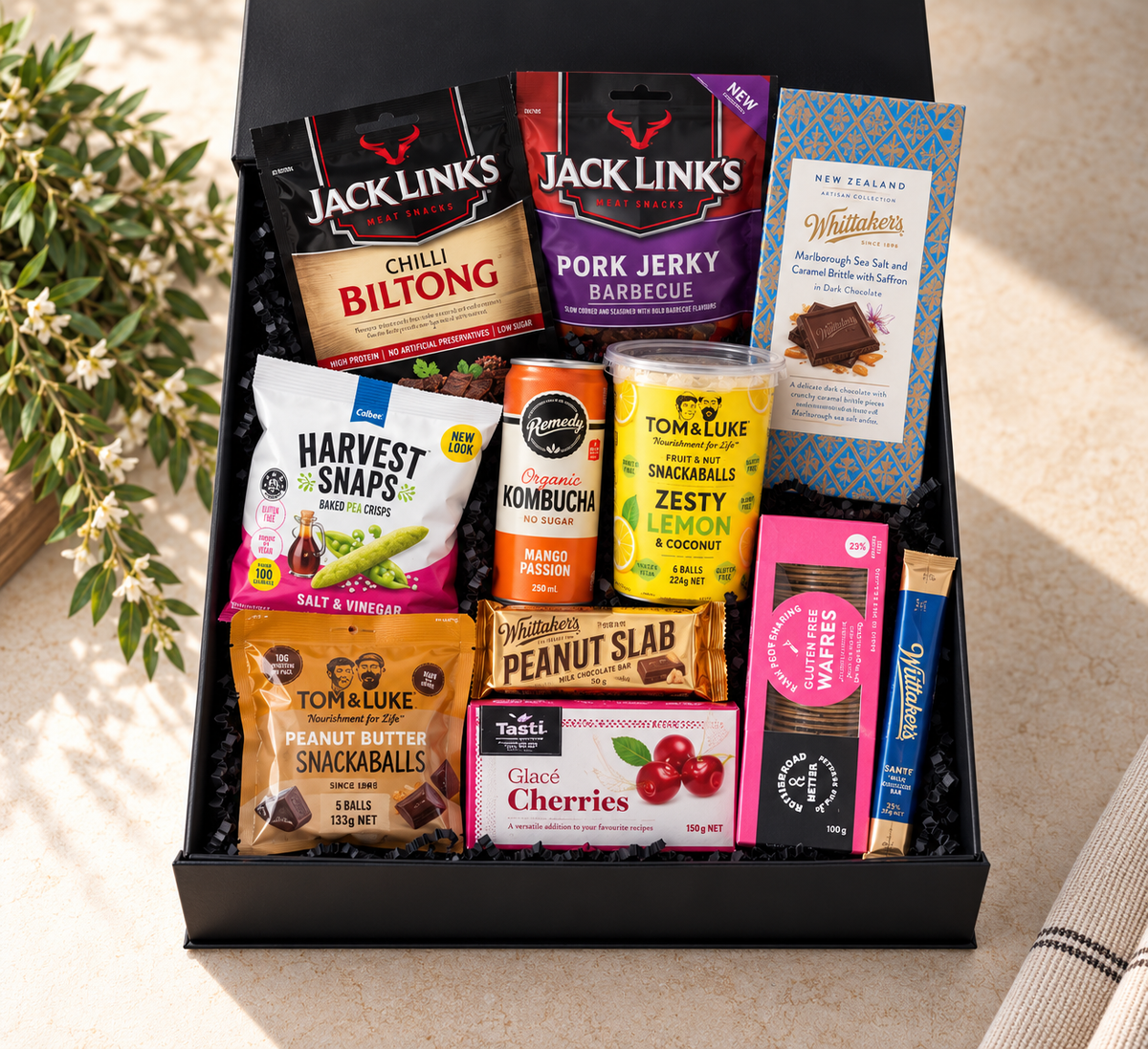 Snack Attack gift box from Archies Gifts Hamper Gifts