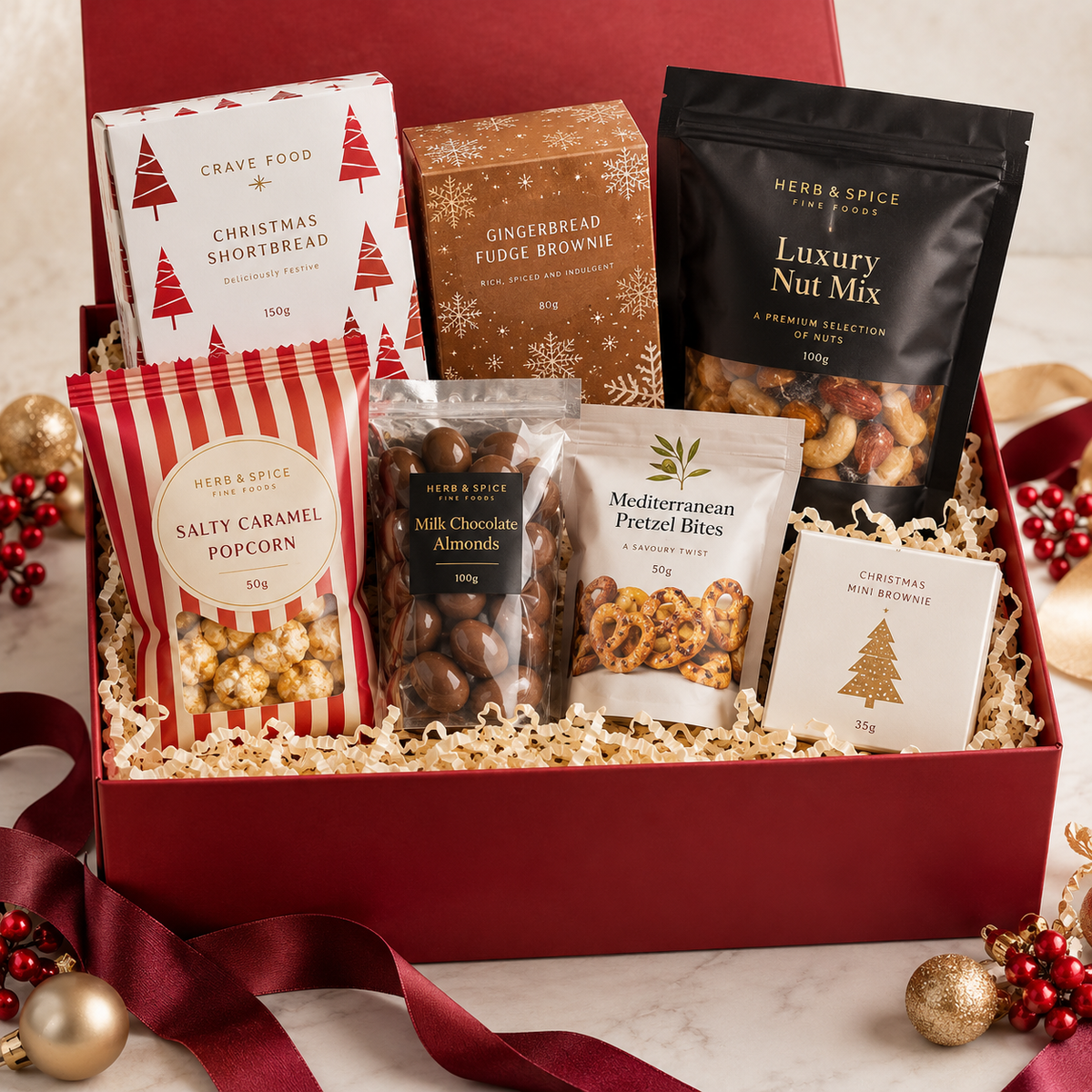 Merry & Bright Box by Archies Gifts โ Christmas gift box NZ
