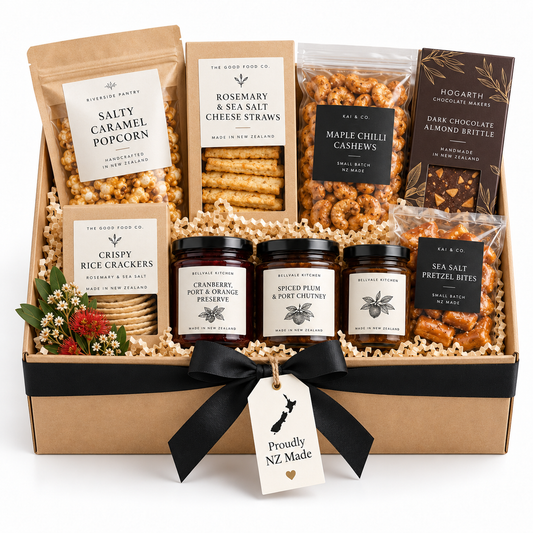 Proudly NZ Made gift boxes by Archies Gifts