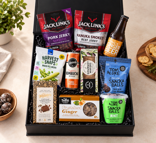 Crunchy Box gourmet snack gift box by Archies Gifts hamper gift