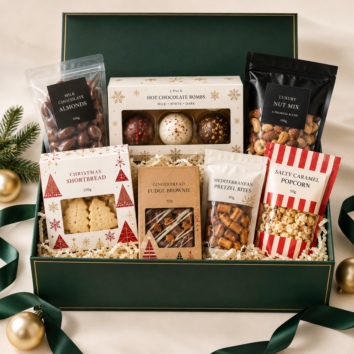 Festive Favourites Box by Archies Gifts – Christmas gift hamper NZ